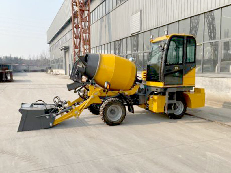 HY120 Self-loading Concrete Mixer