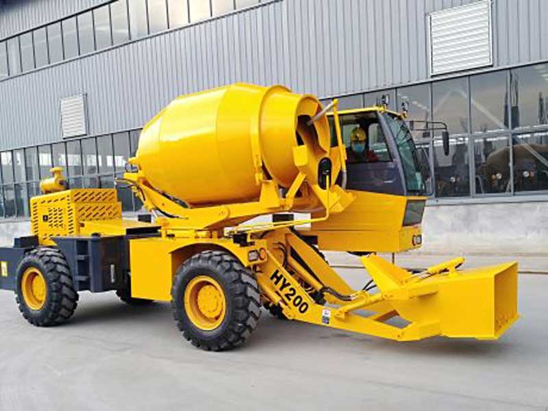 HY200 Self-loading Concrete Mixer