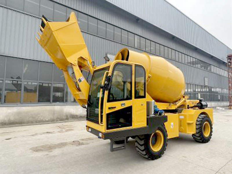 HY350 Self-loading Concrete Mixer