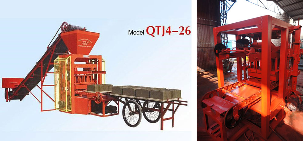 Installation of QTJ4-26 Block Making Machine