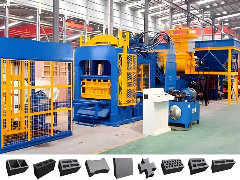 QT10-15 Automatic Hydraulic Block Making Machine