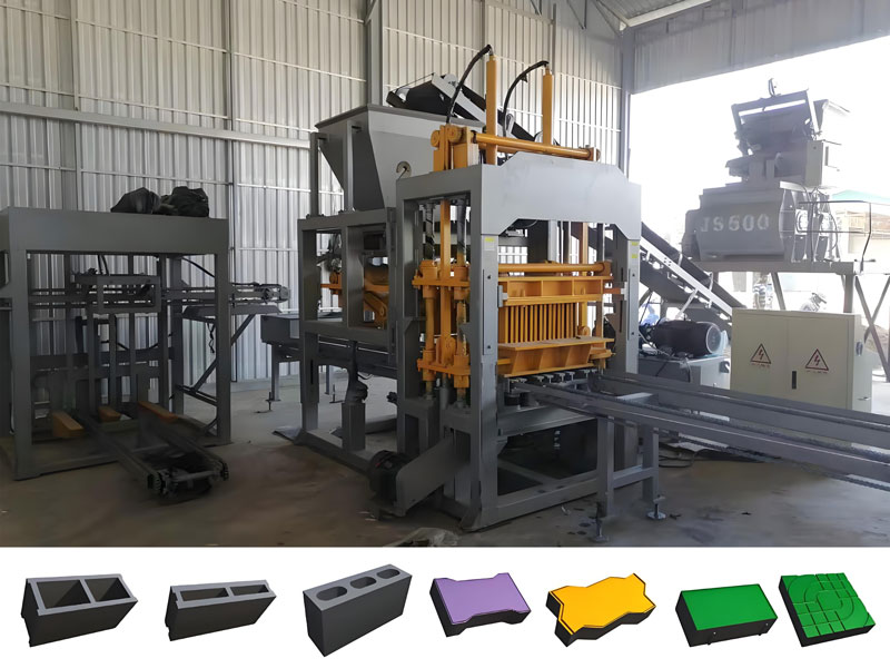 QT4-15 Automatic Hydraulic Block Making Machine