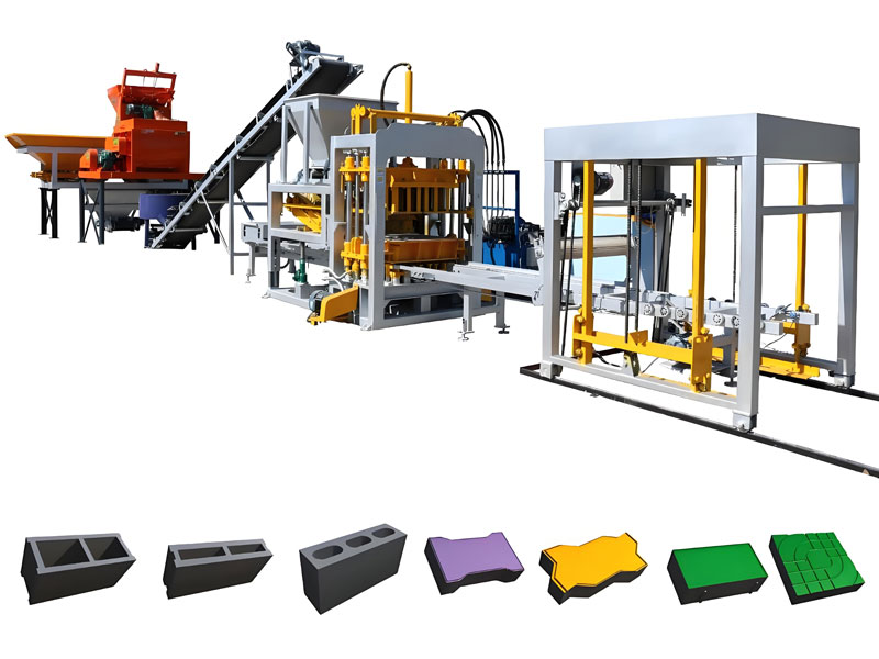 QT6-15 Automatic Hydraulic Block Making Machine