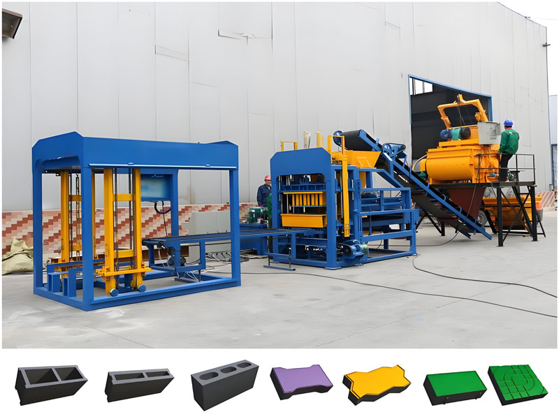 QT8-15 Automatic Hydraulic Block Making Machine
