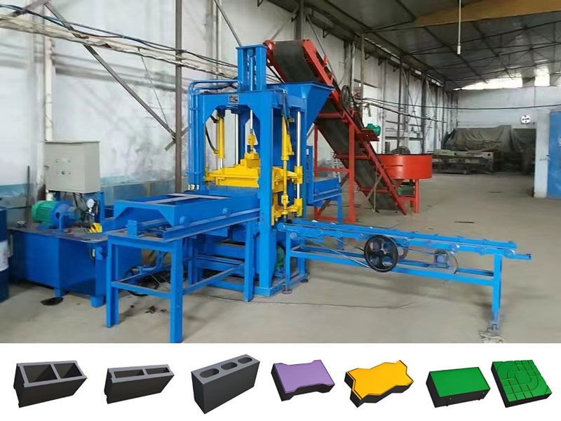 QTF3-20 Semi-automatic Hydraulic Block Making Machine