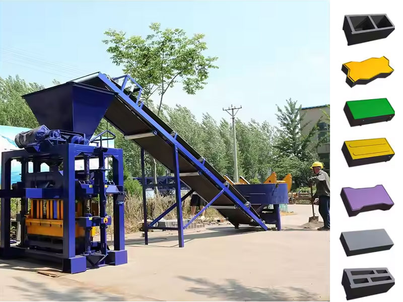 QTJ4-35 Semi-automatic Block Making Machine