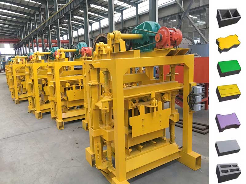 QTJ4-40 Semi-automatic Block Making Machine